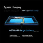 CN Version Lenovo Legion Y700 2025 Tab Gaming Pad Tablet 256GB 512GB Gen 3 8.8" 165Hz Display 6550mAh 68W Charging Android 14 - Image 6