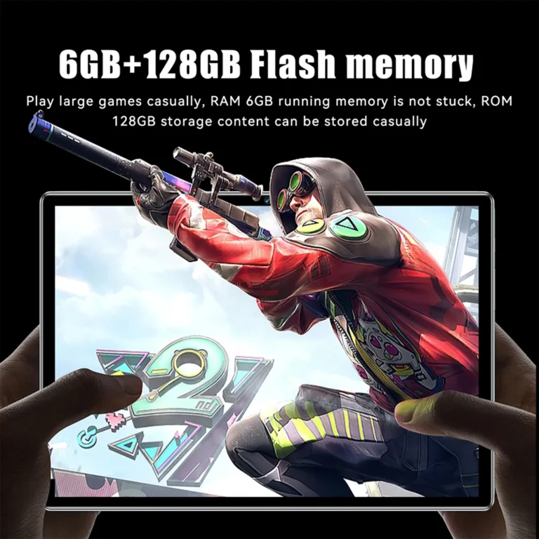 2025 New 10.1 Inch Octa Core Android Tablets 6GB RAM 128GB ROM 4G Dual SIM Network AI Speed-up Tablet Bluetooth WiFi 6000mAh - Image 6
