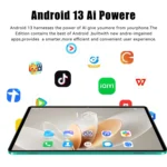 2025 New 10.1 Inch Octa Core Android Tablets 6GB RAM 128GB ROM 4G Dual SIM Network AI Speed-up Tablet Bluetooth WiFi 6000mAh - Image 2